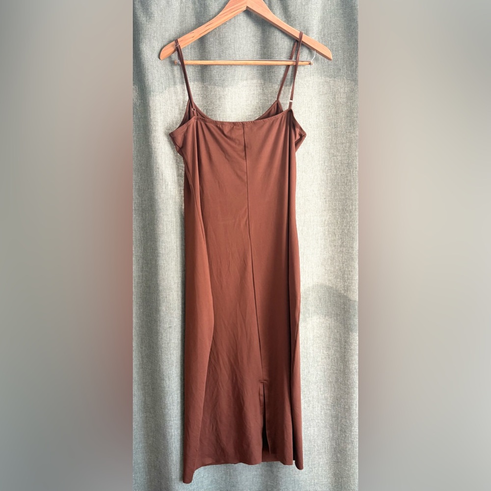 Brown Princess Polly Strappy Keyhole Maxi Dress size 10 - Picture 2 of 3
